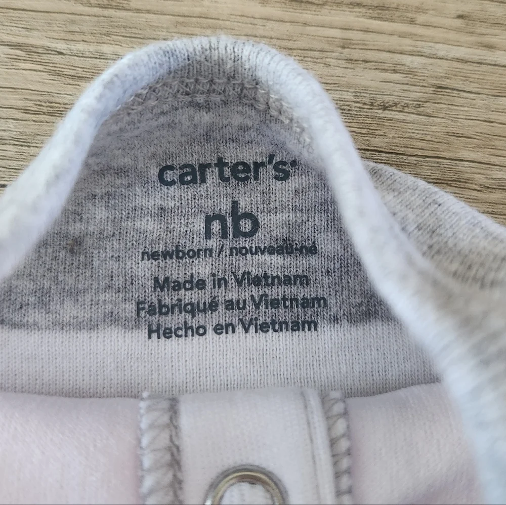 Carter's Seven Piece Baby Clothes Bundle Size NB